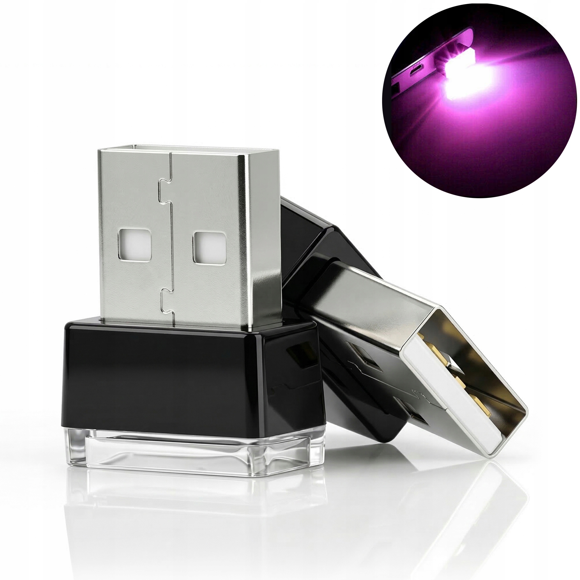 MINI LAMPKA USB LED NANO AMBIENT LIGHT DO LAPTOPA POWERBANK WNĘTRZA AUTA