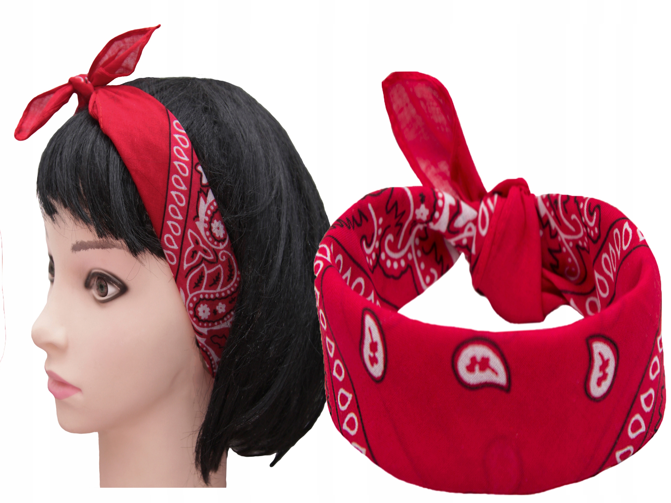 

Bandamka chustka Bawełniana bandana Opaska wybór