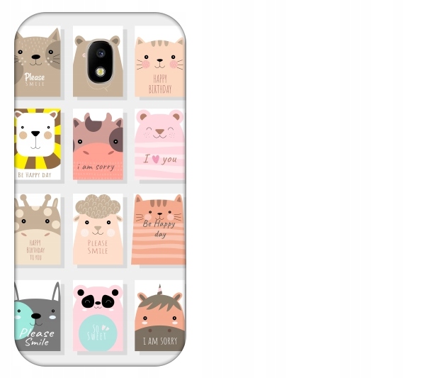 

Etui pokrowiec Samsung Galaxy J5 2017 Słodkie zwie