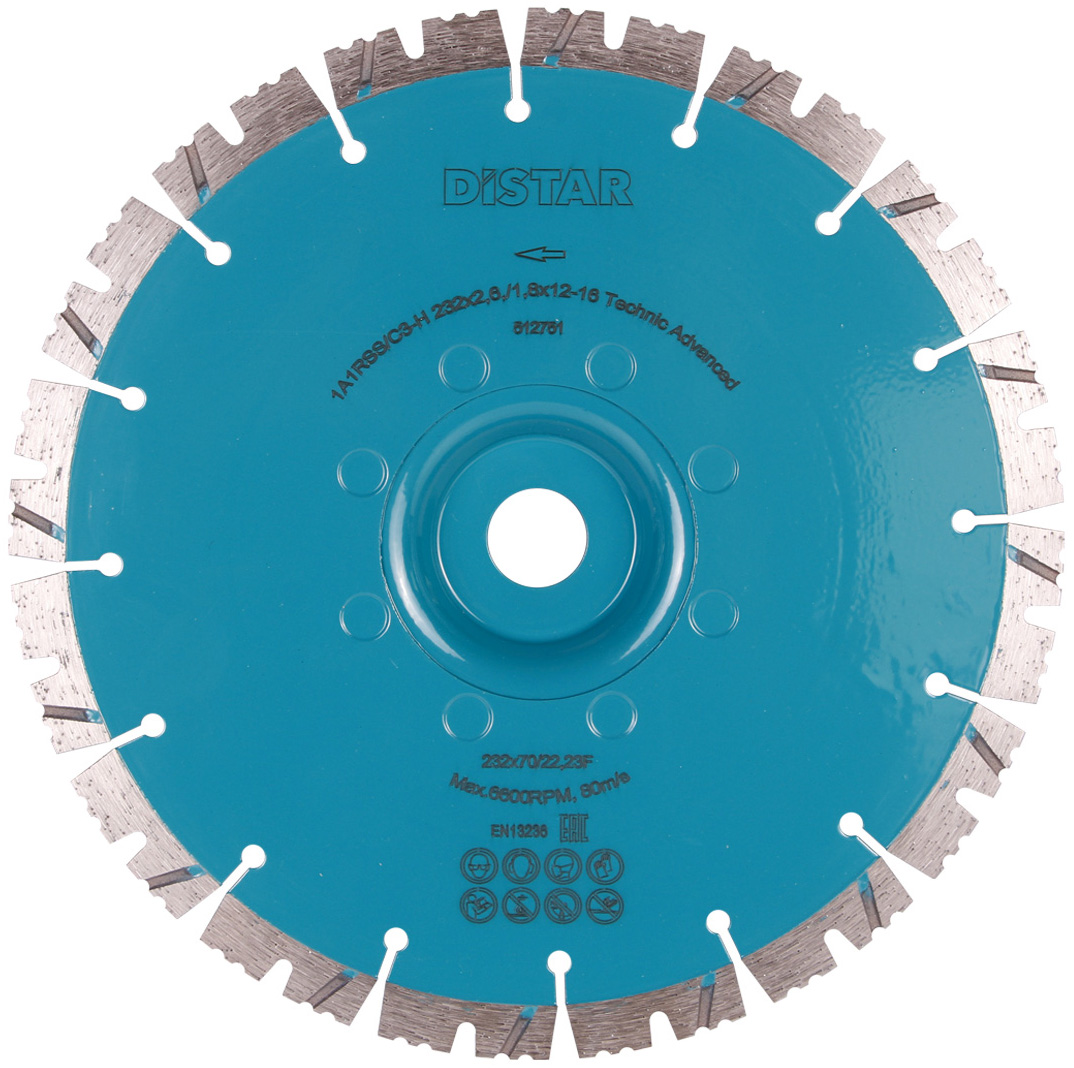 Diamantový kotouč segmentový 230 x 22,23 x F Technic Advanced Distar