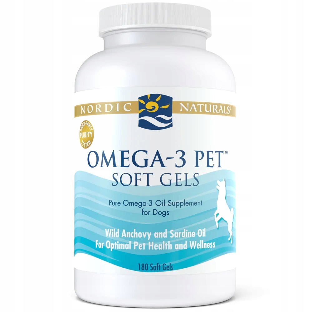 Nordic Naturals Pets Omega 3 (180 kapslí)