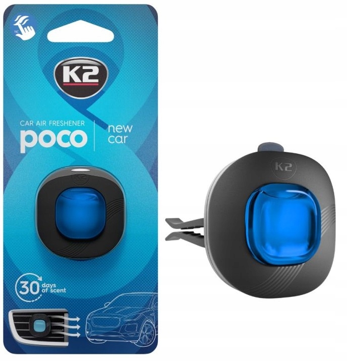 Zapach do samochodu w kratkę nawiewu K2 Poco New Car