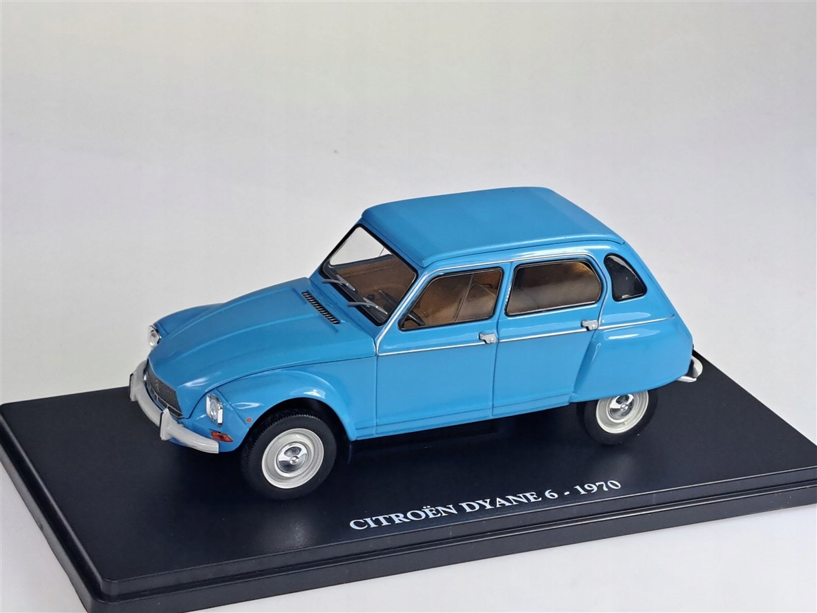 Atlas Citroen Dyane 6 1970 Blue 1:24
