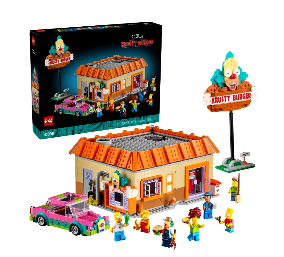 Lego 10352 Icons The Simpsons: Krusty Burger
