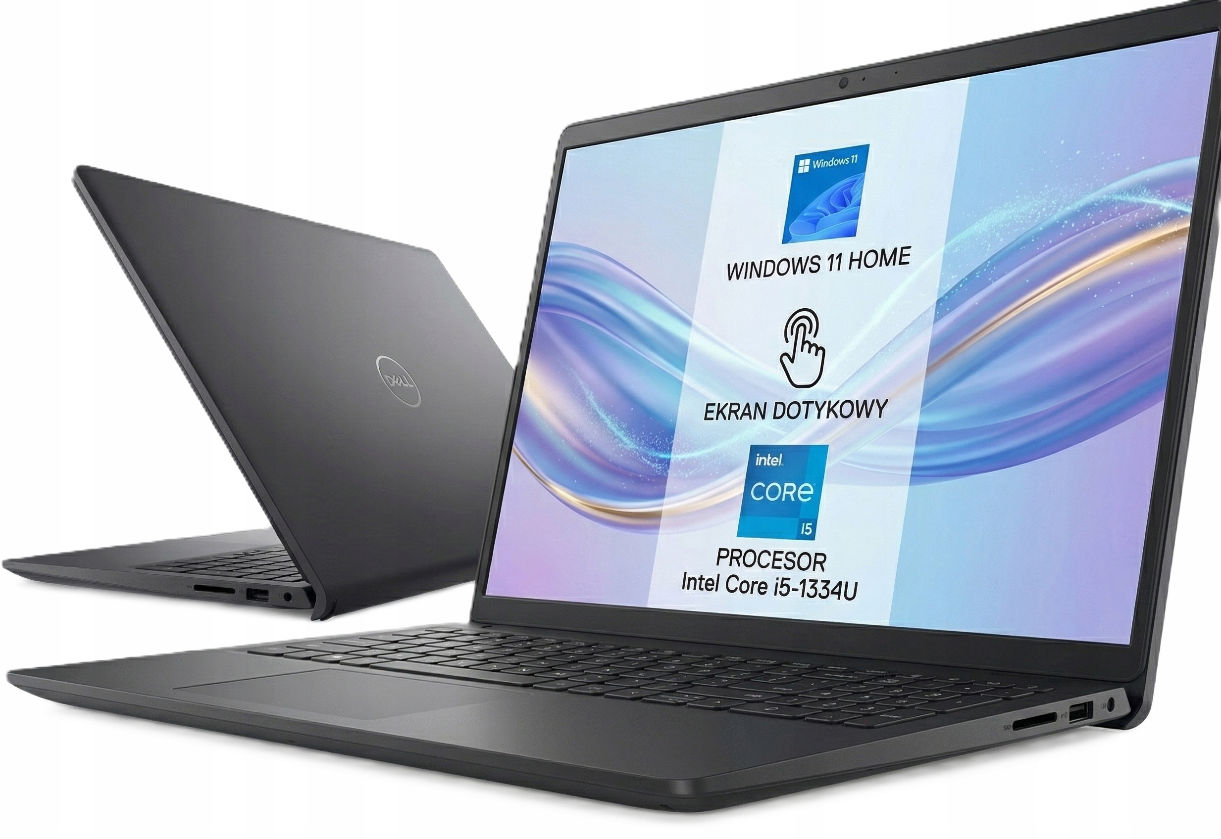 Dell 15 Intel Core i5 GEN13 10x4.6GHz 16GB 1TB Ips Dotyk Carbon Black Win11