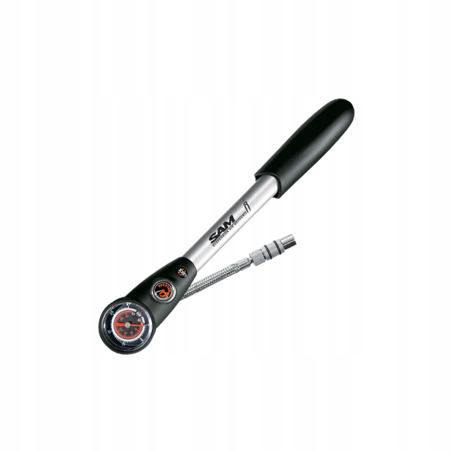 Pumpička Sks Germany Sam Suspension Air Mechanic pro tlumiče stříbrná