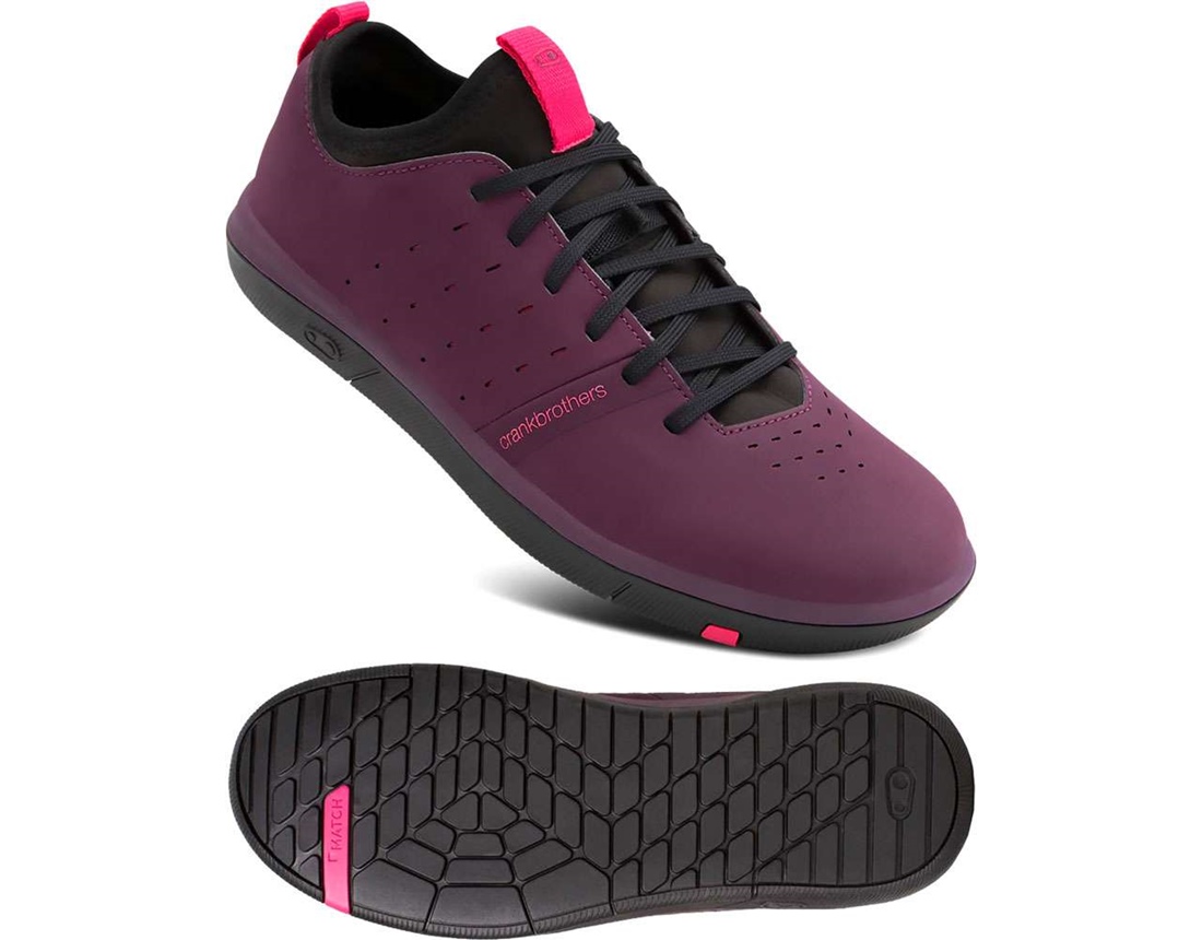 CrankBrothers Stamp Fabio Lace Street buty purple pink black 46