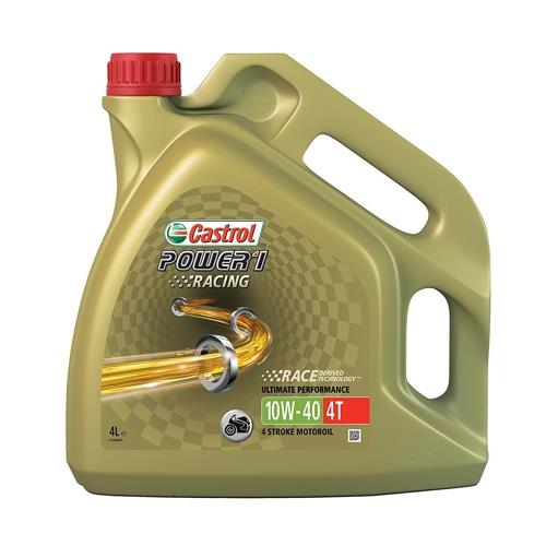 Castrol Power 1 Racing 4T 10W40 syntetický olej 4 l