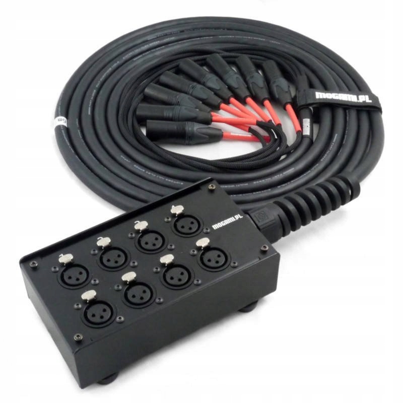 Pro Box-xlr Mogami 8 par 5 m