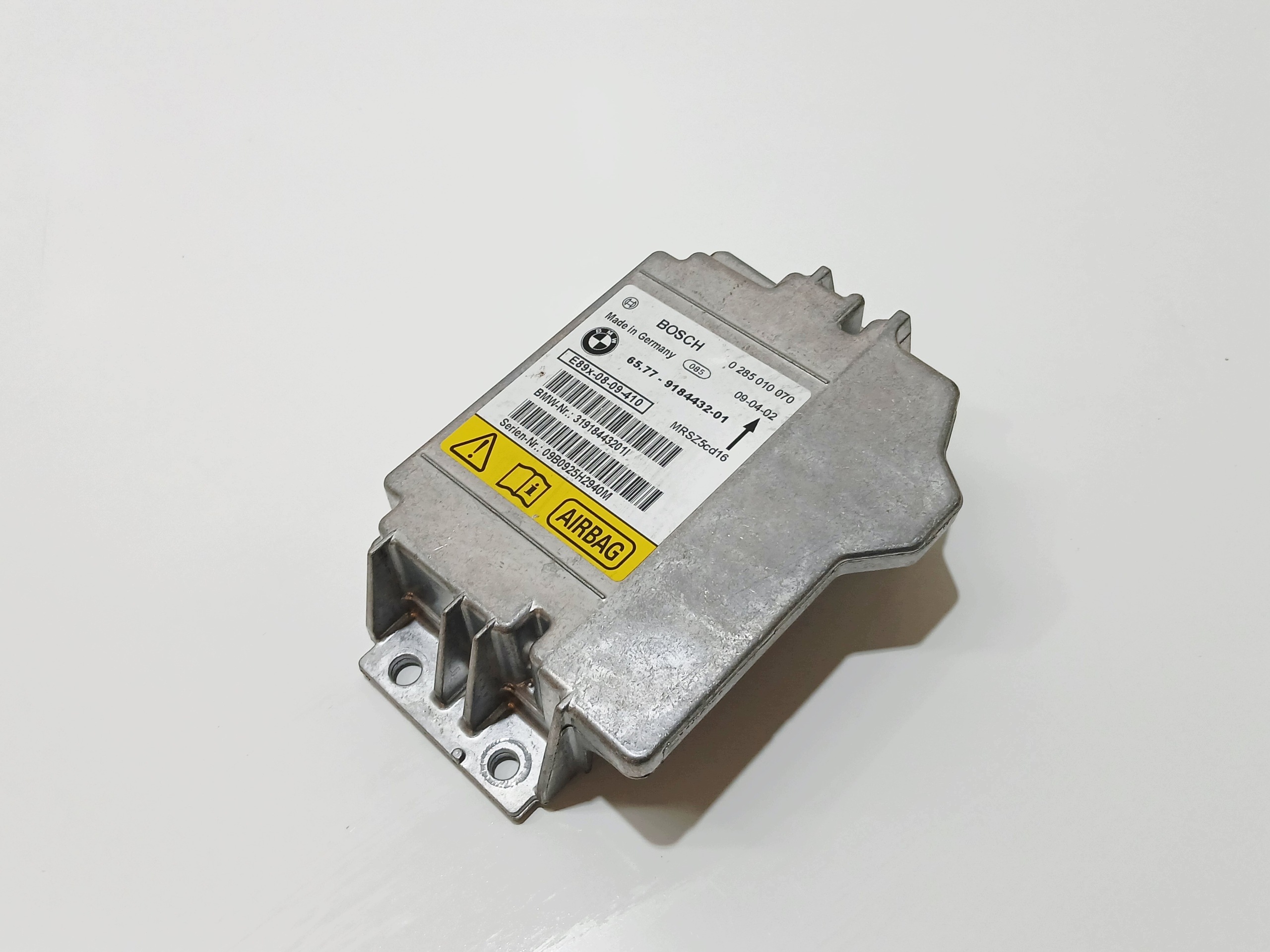 Module SENSOR Airbag BMW E90 E91 LCI 9184432