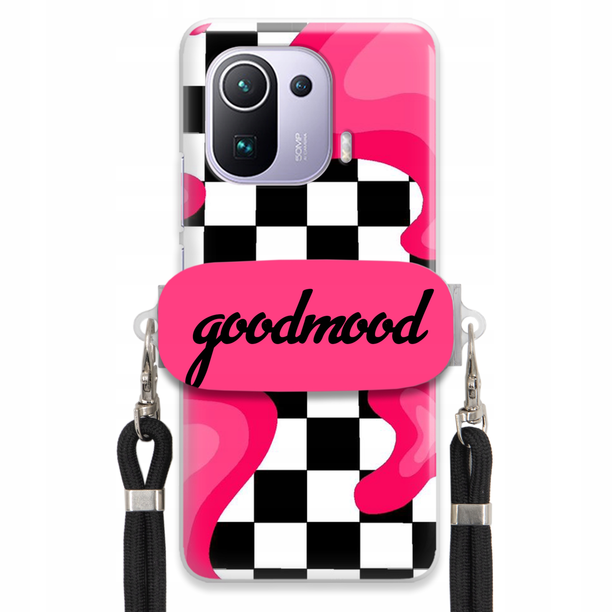 Pouzdro Pro Xiaomi Mi 11 Pro Komplet Case Držák Na Vodítko Černá For Teen Splash