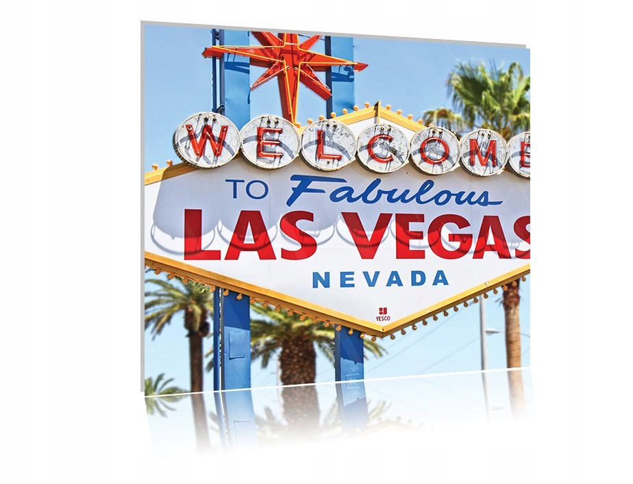 

Obraz szklany na szkle Las Vegas 03 30x30