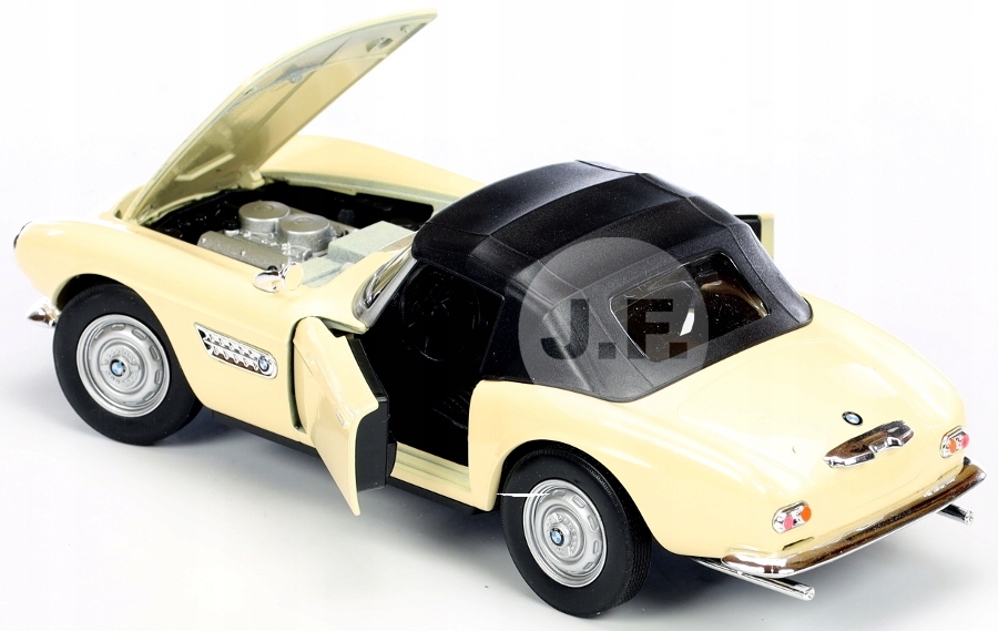 Welly Kovové Auto Model Bmw 507 Rok 1955-59