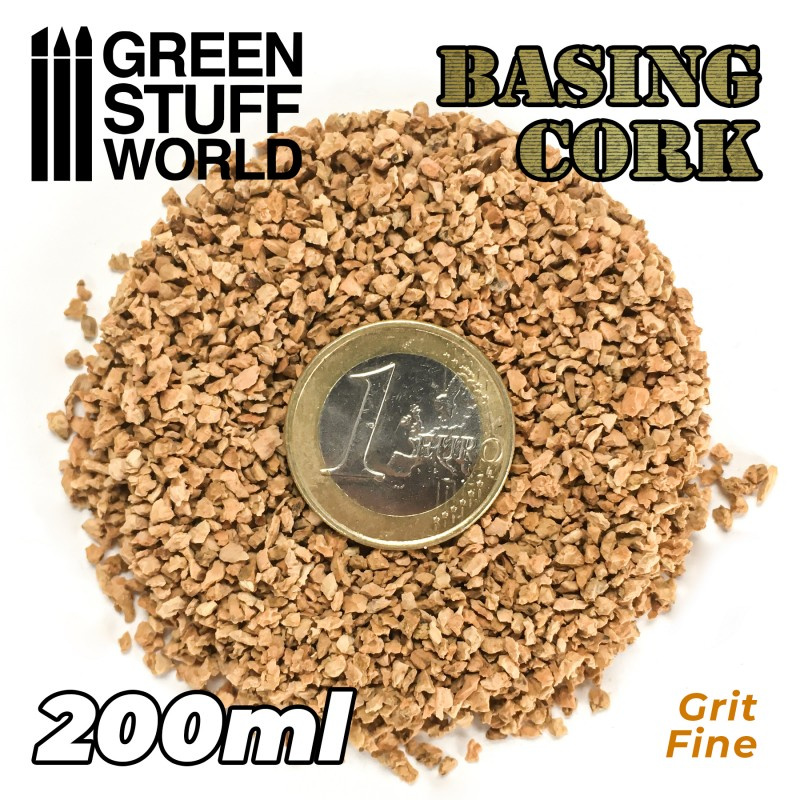 Fine Basing Grit - 200 ml Cork Grit Thin Frakcja brak