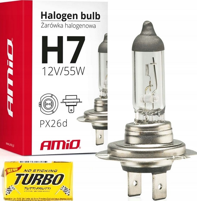 Żarówka Halogenowa H7 12V 55W filtr Uv E4 PX26d Żarówki Do Samochodu *1SZT*