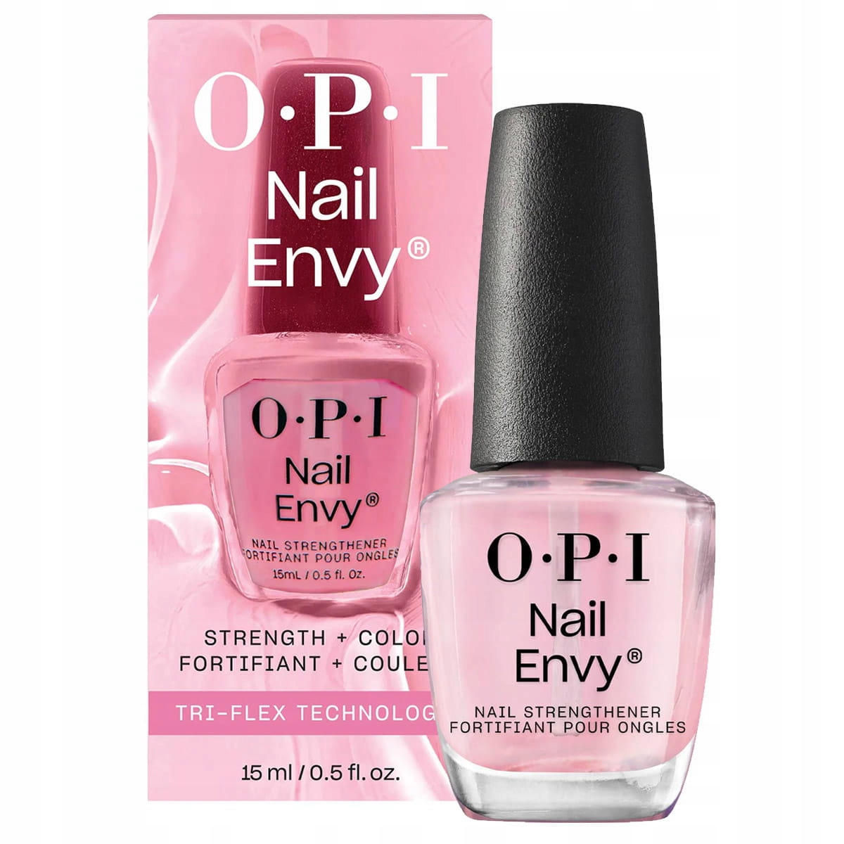 Opi Nail Envy Strengthener Pink je Envy na nehty v odstínu růžové 15 ml