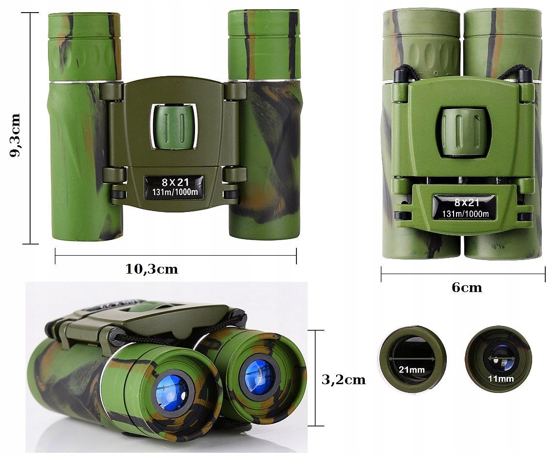 LORNETKA 8x21 DZIEŃ NOC SZKLANA OPTYKA DLA DZIECI Kod producenta 8x21