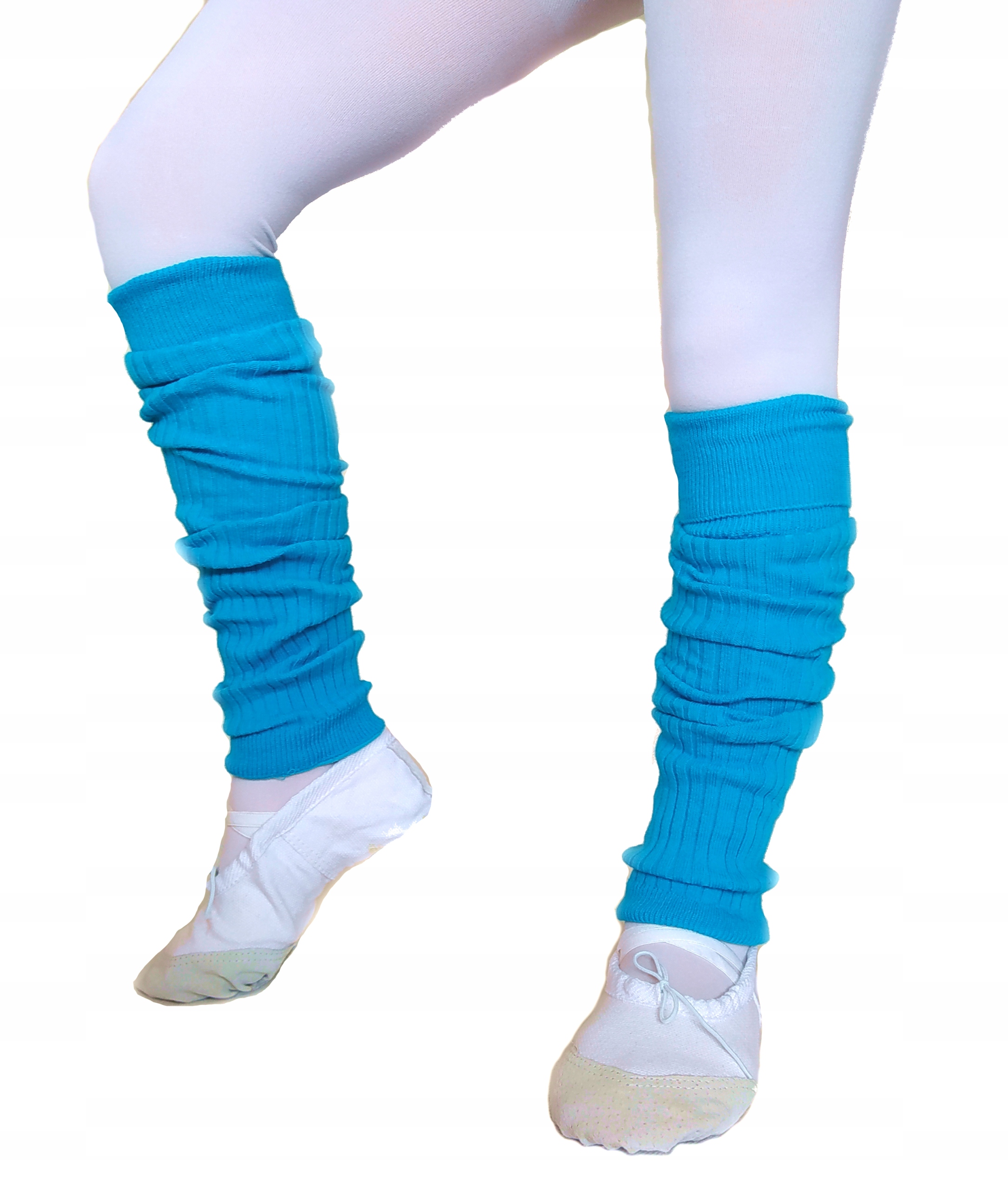 Getry Ocieplacze Nogi Balet Taniec TURKUS r.98-122