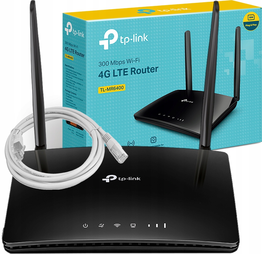 Router NA KARTE SIM TP-Link LTE 4G + WAN TL-MR6400