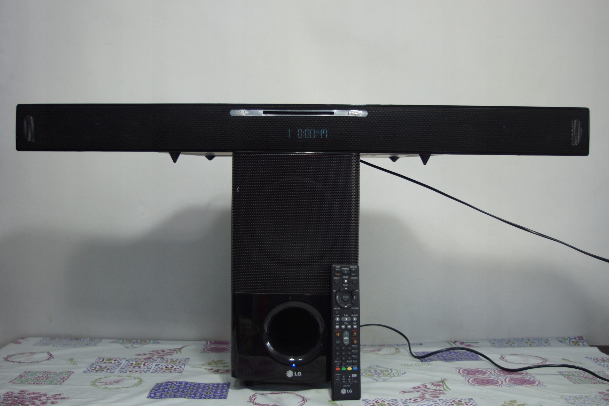 Soundbar odtwarzacz BLU RAY LG HLB54S-DP nie włącza się