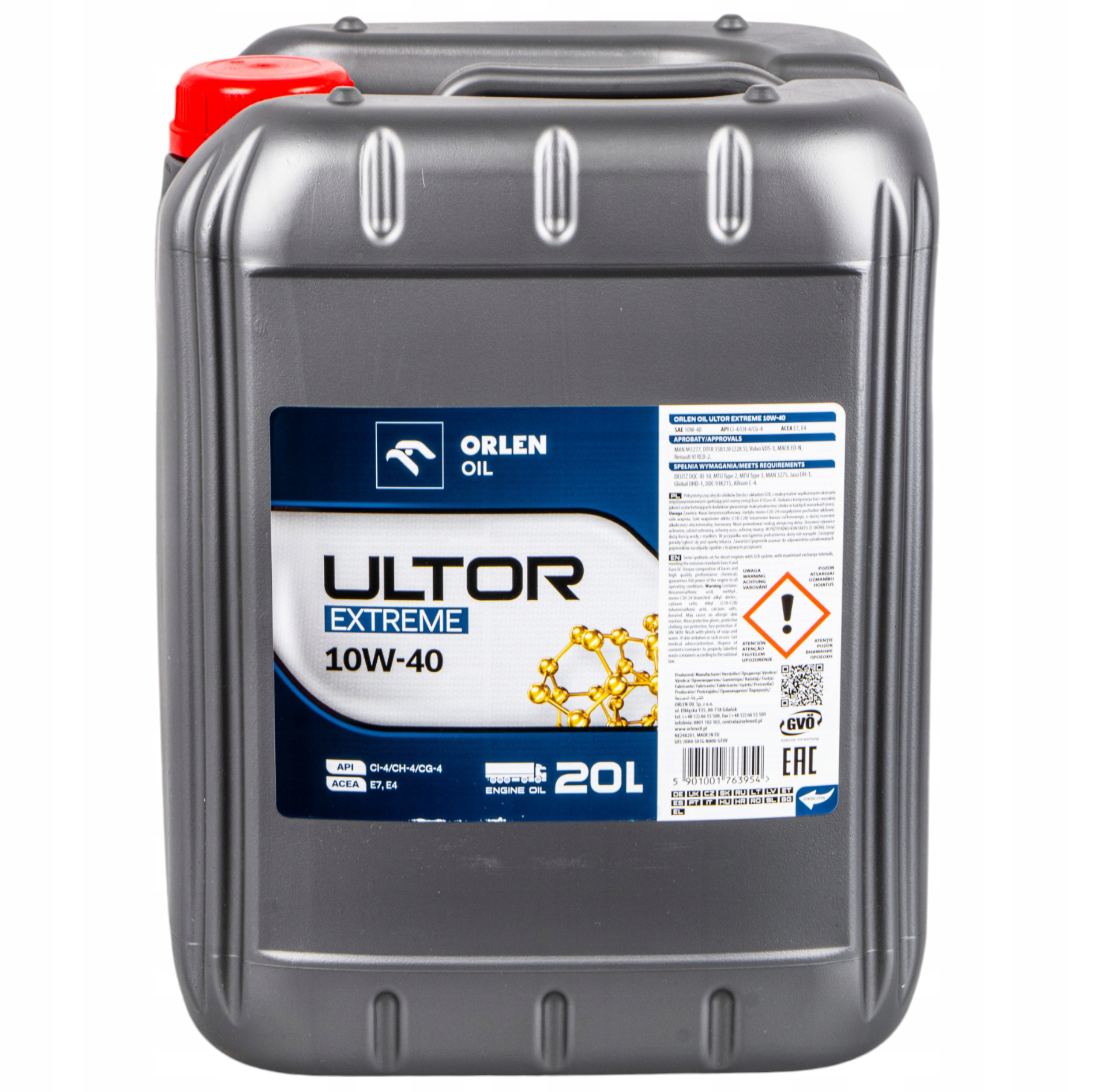 Olej Lotos Turdus Powertec 3000 10W40 20L 17kg