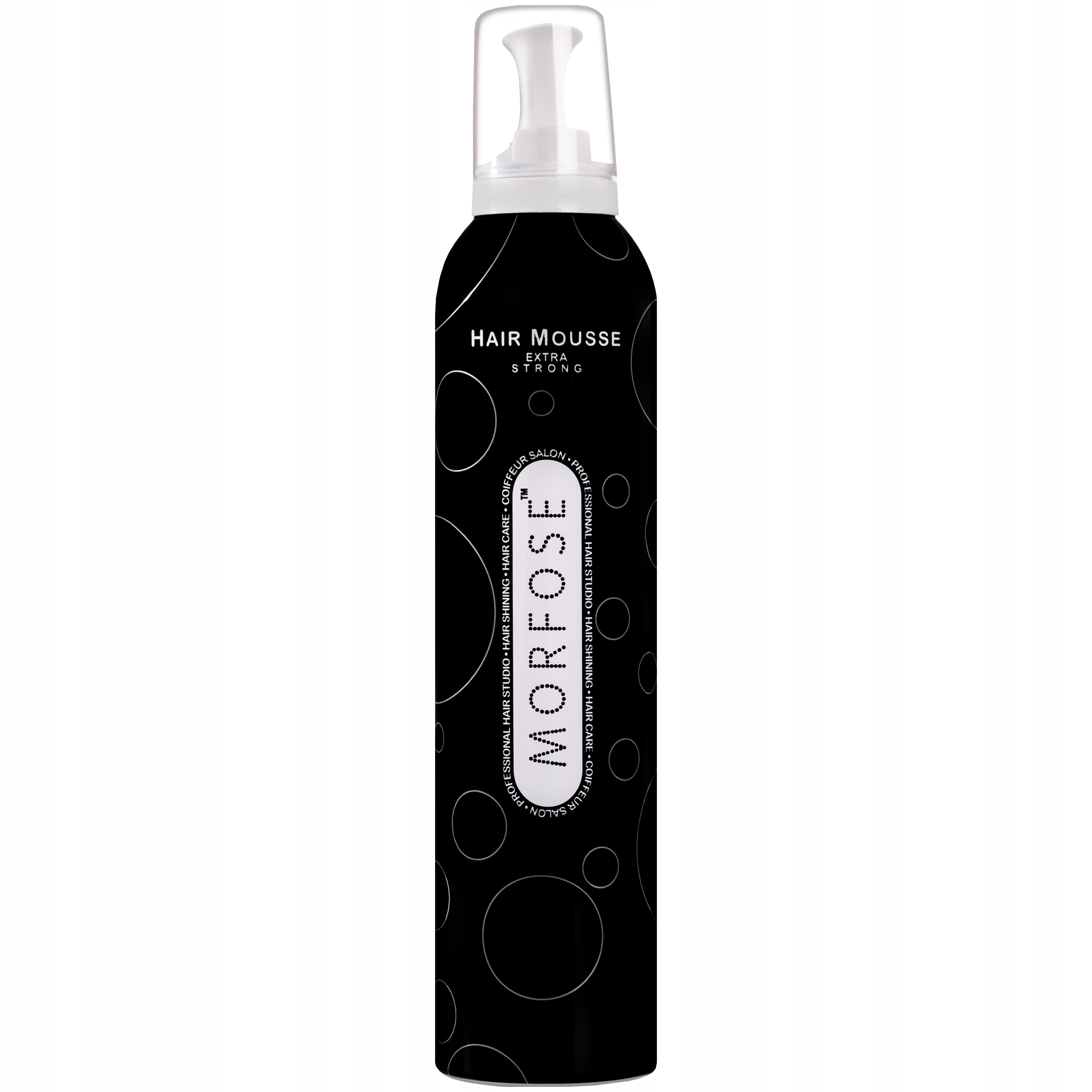 Morfose Extra Strong Mousse Black 350ml pianka