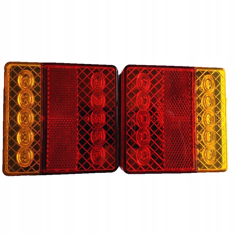 ZESTAW 2x LAMPA LED DO PRZYCZEPKI przyczepy TYLNA ZESPOLONA HOMOLOGACJA Numer katalogowy części LX7000267