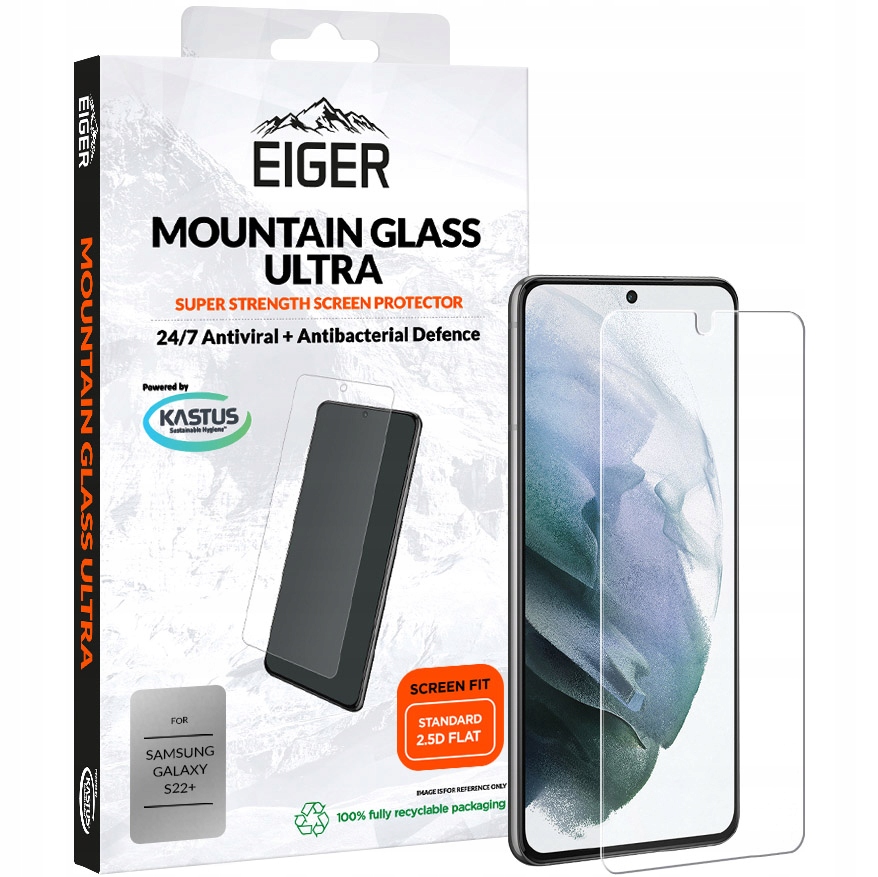 

Szkło hartowane do etui Eiger do Galaxy S22+ Plus
