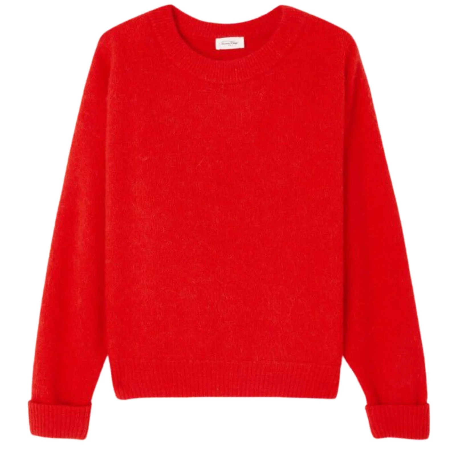 Dámský svetr Vitow Strawberry Červený Xs/s American Vintage