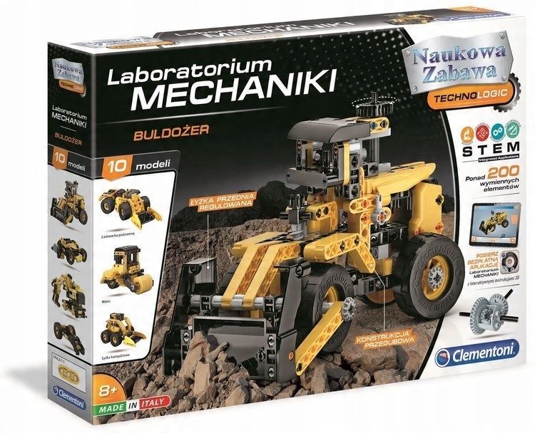 

Clementoni Laboratorium Mechaniki Buldożer 50633