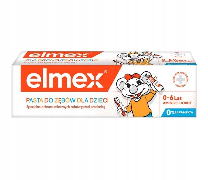 

Elmex Pasta do zębów dla dzieci 0-6lat 50ml