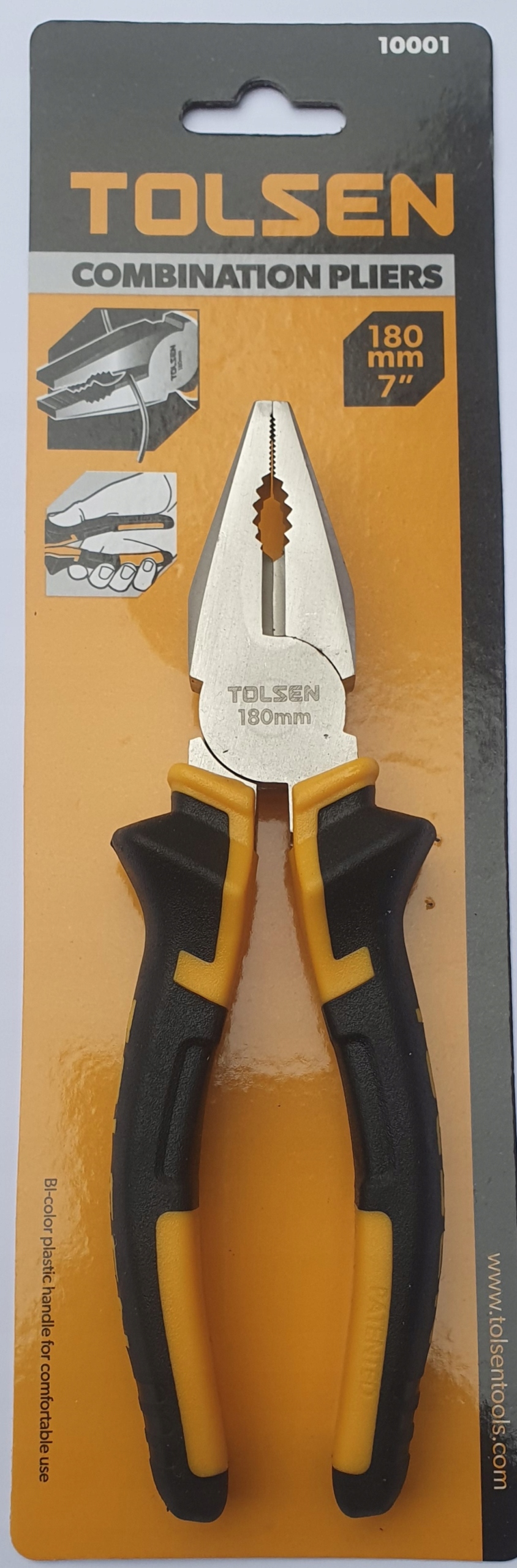 

Tolsen Szczypce uniwersalne 180mm Jakość