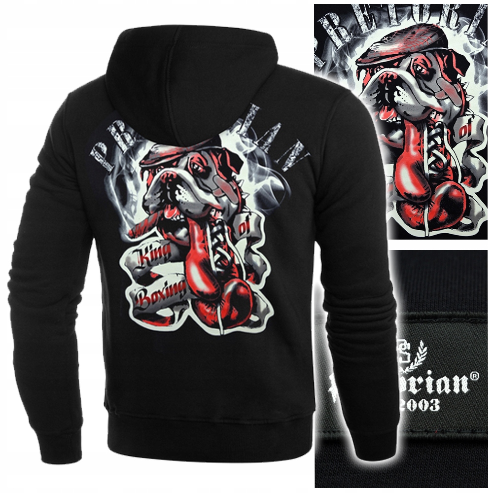 Mikina S Kapucí Pretorian Boxing vel. 4XL