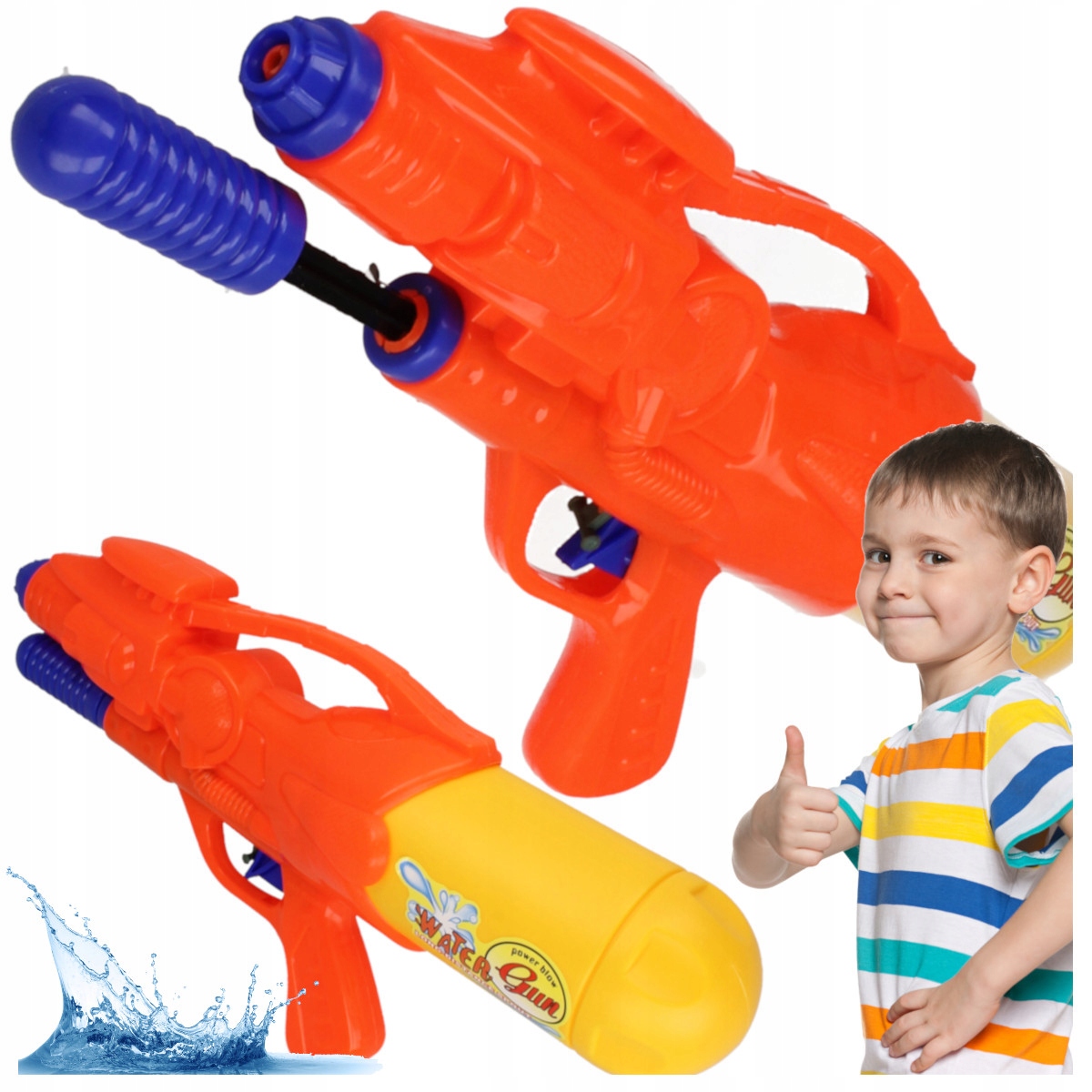 

Pistolet Na Wodę Sikawka z Pompką Broń Wodna XXL