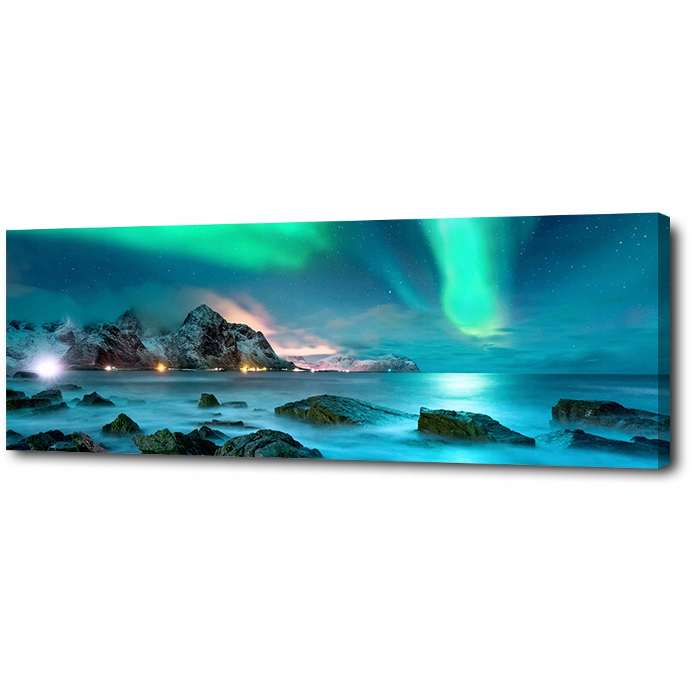 

Obraz na płótnie decor Zorza polarna 145x45