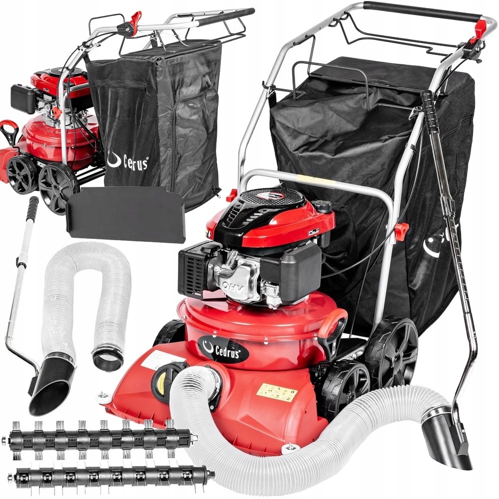 Odkurzacz Spalinowy LV58S Kosz 150L Loncin 4KM 58CM Cedrus 2 Wałki