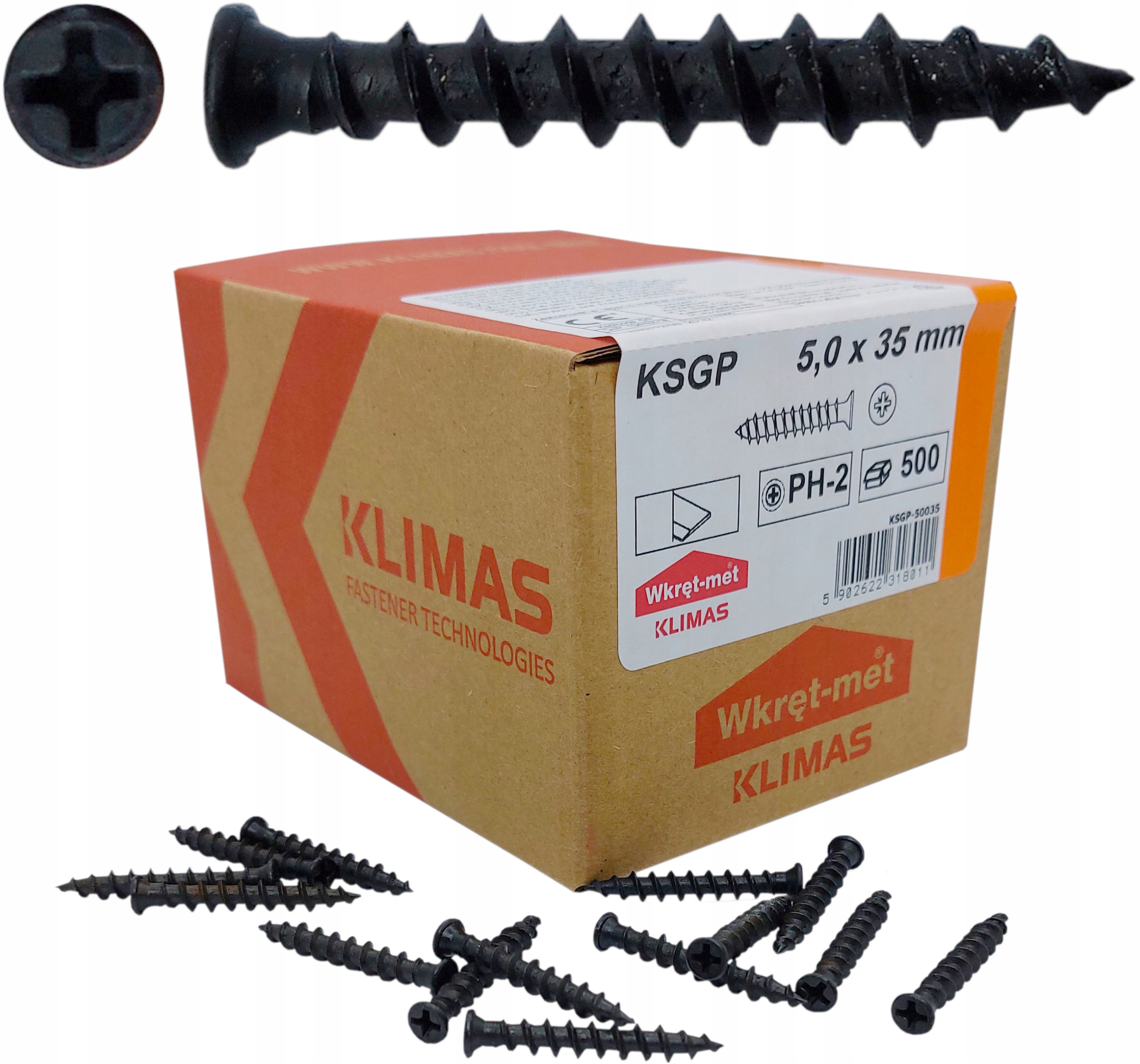 

Wkręty Do Połączeń Płyta-płyta G-k 5x35 500 szt.