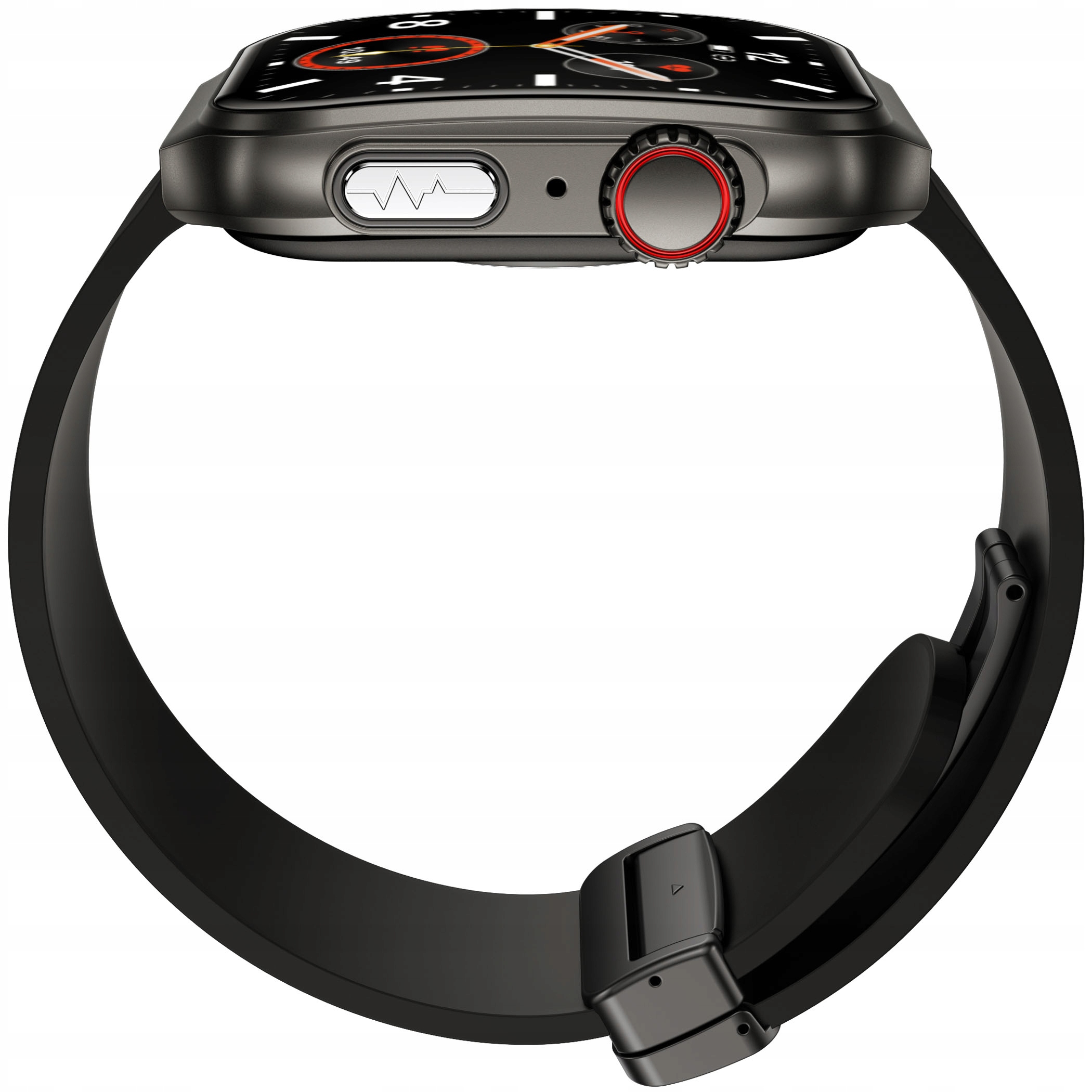 SMARTWATCH MĘSKI KARDIOWATCH EKG GLUKOZA CIŚNIENIE TEMPERATURA ROZMOWY PL Model JGS-NX15 Smartwatch Menu PL Kardiowatch