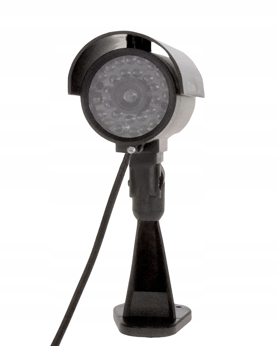 Zewnetrzna kamera ATRAPA noc IR dioda LED.scienna