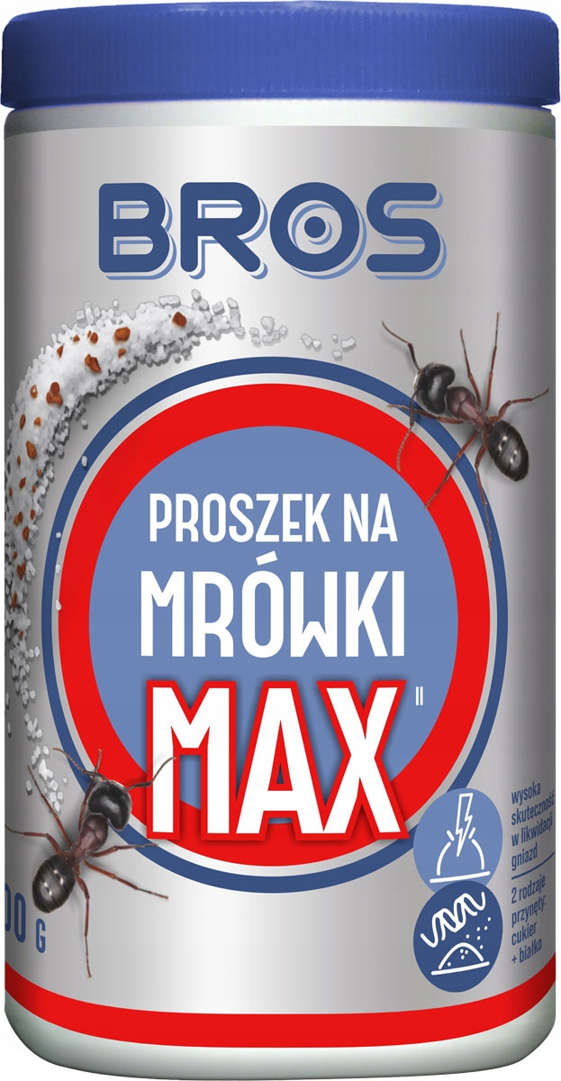 

Proszek Na Mrówki Max 100g Bros Mocna Trutka