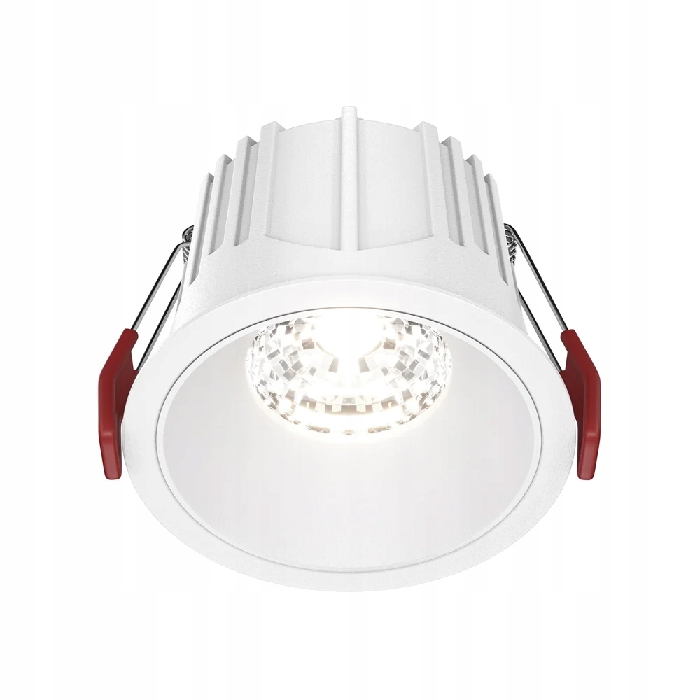 Stropné svietidlo pod omietku biela okrúhla 8 cm Led 4000K Maytoni