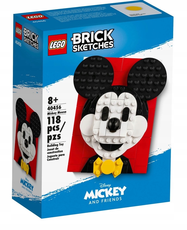 

Lego Brick Sketches Disney 40456 Myszka Miki
