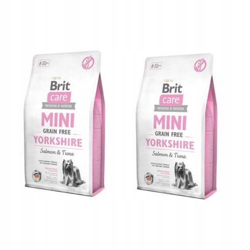 Brit Care Mini Grain-Free Yorkshire 2x2kg Sucha karma dla psów
