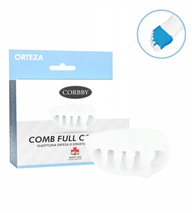 

Elastyczna Orteza Korektor Palce Szponiaste Comb