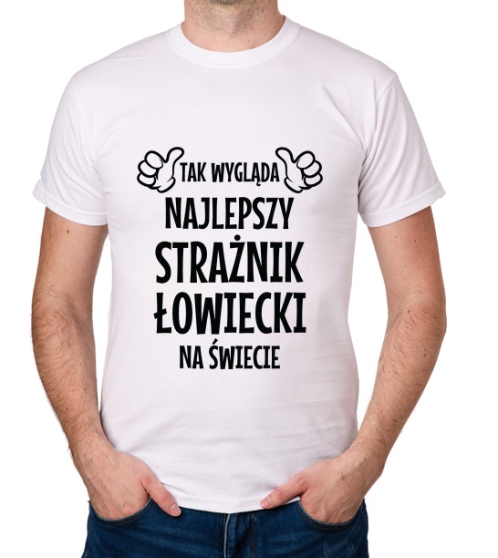 

koszulka Najlepszy Strażnik Łowiecki prezent
