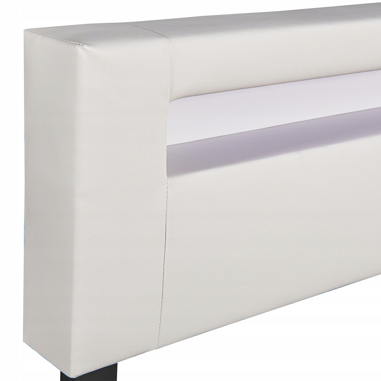 749 Łóżko tapicerowane stelaż LED 180x200 PARI RGB Kolekcja 1