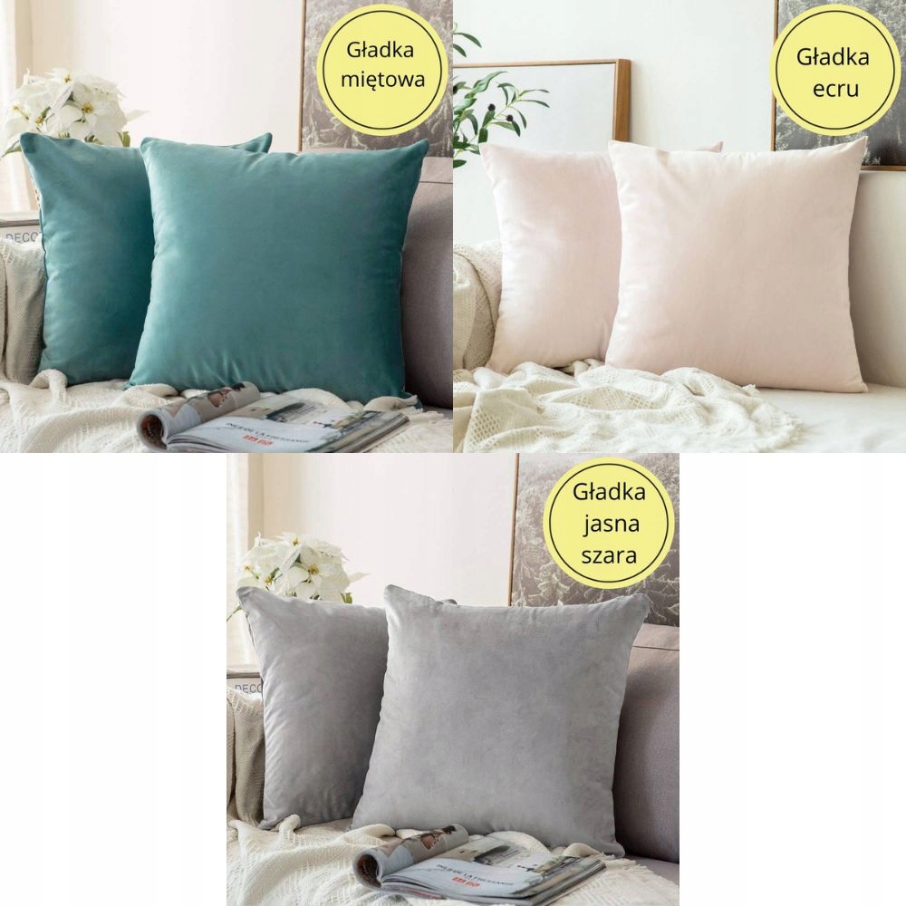 Poszewka na jaśka na poduszkę dekoracyjna 40x40cm Marka inna