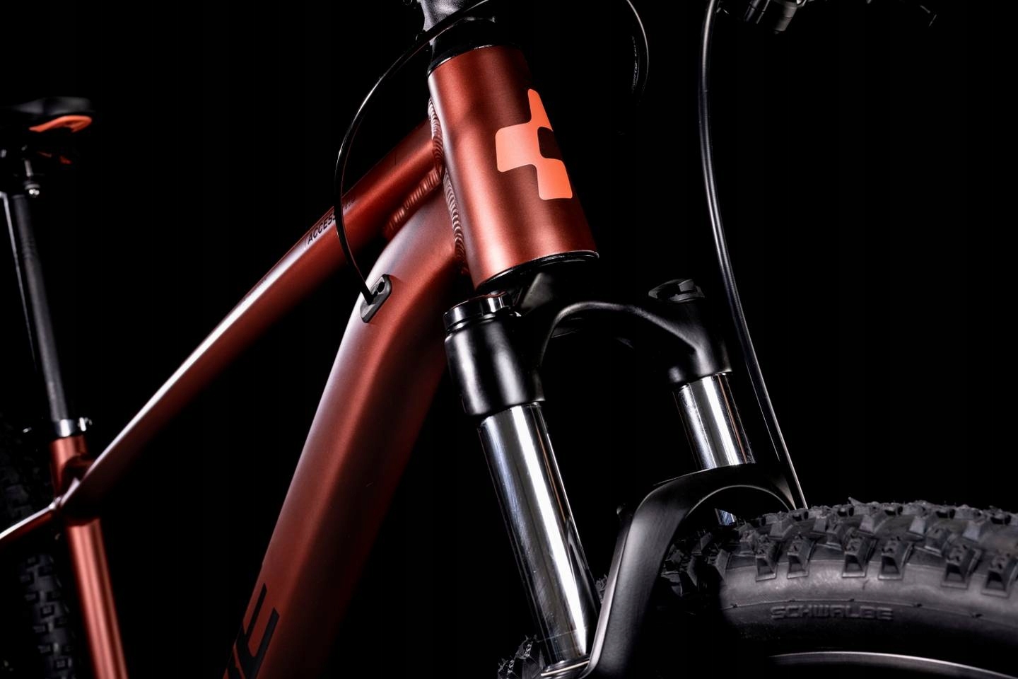 Rower CUBE ACCESS WS PRO rama S 16'' rubymetal Rozmiar ramy 16 cali