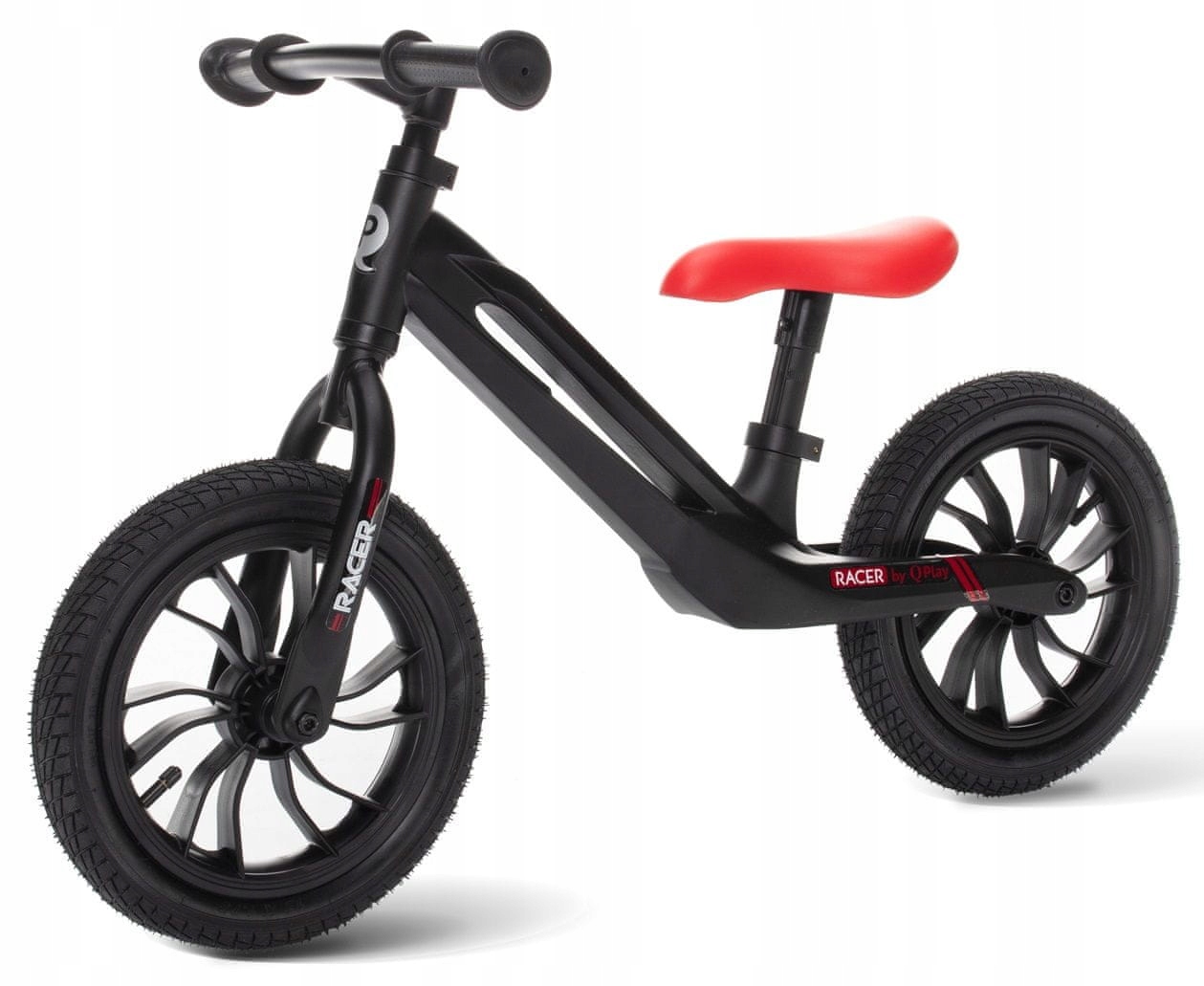 Qplay Rowerek Biegowy Racer Black