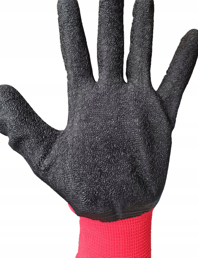 RĘKAWICE RĘKAWICZKI ROBOCZE FORINT LATEX POROWATE lateks OGRODOWE 10 PAR EAN (GTIN) 5906667184907